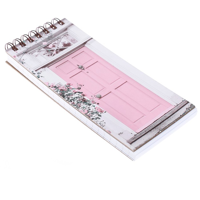 Блокнот "Розовая дверь", 80 листов