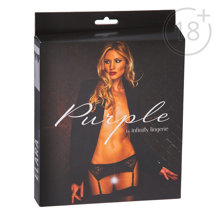 Пояс для чулок женский Elara цвет чёрный, р-р 42 (XS)