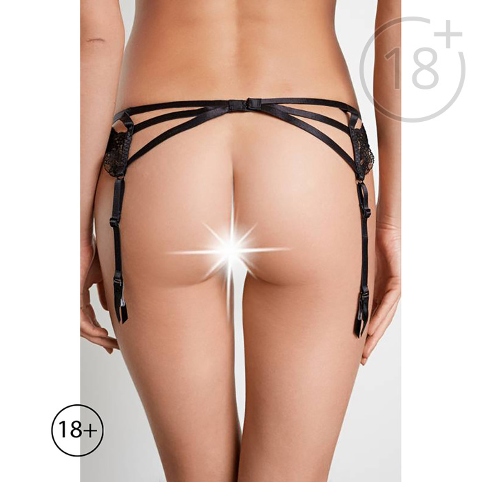 Пояс для чулок женский Ladi цвет чёрный, р-р 48 (L)