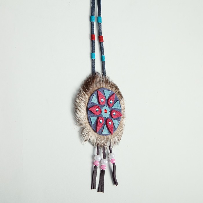 Подвеска-оберег "Цветок №2" ручная работа