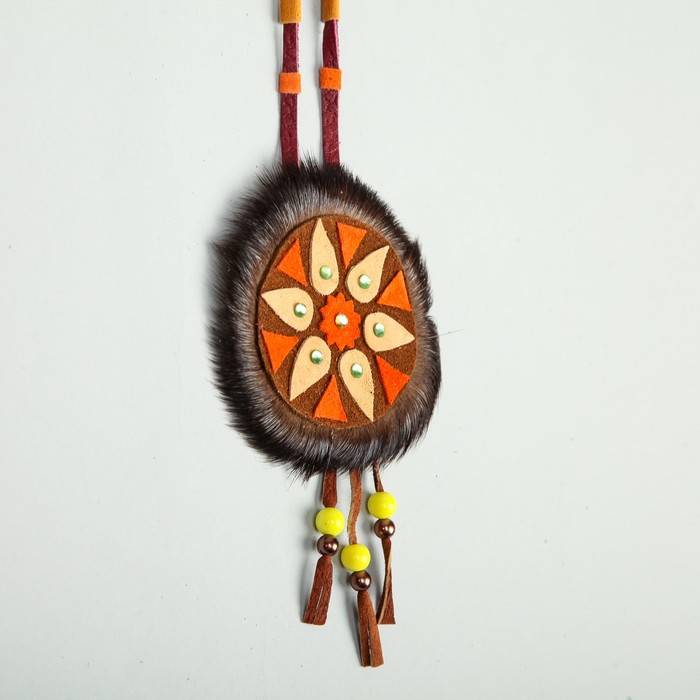 Подвеска-оберег "Цветок №2" ручная работа