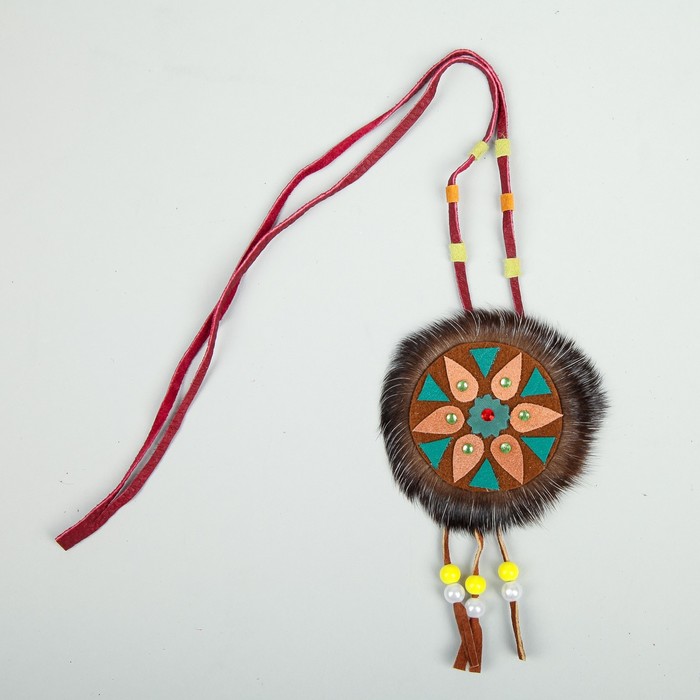 Подвеска-оберег "Цветок №2" ручная работа