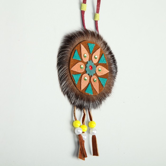 Подвеска-оберег "Цветок №2" ручная работа