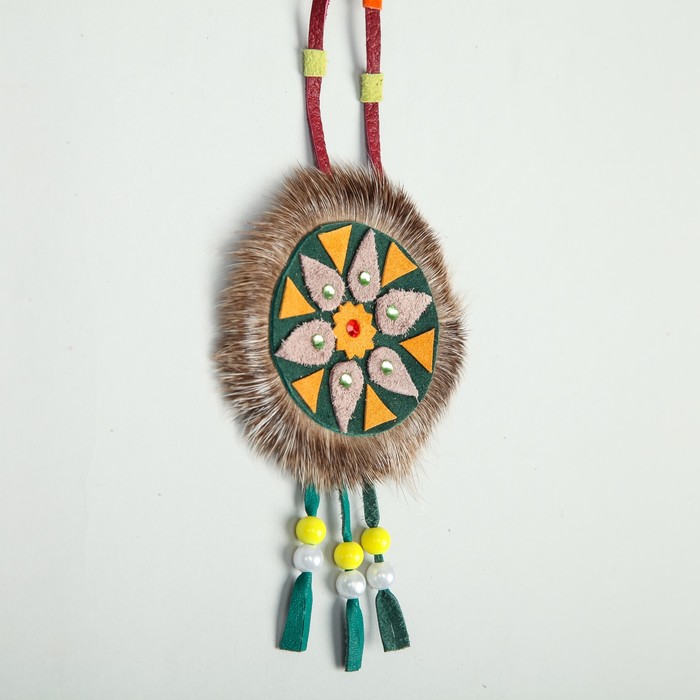 Подвеска-оберег "Цветок №2" ручная работа