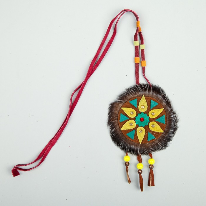 Подвеска-оберег "Цветок №2" ручная работа