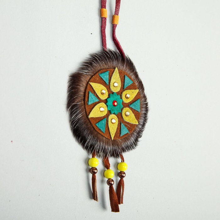 Подвеска-оберег "Цветок №2" ручная работа