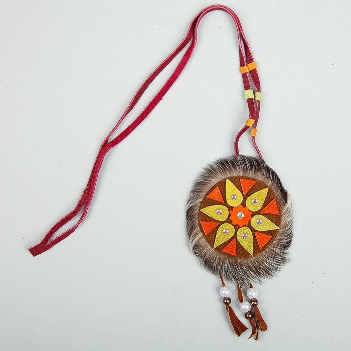 Подвеска-оберег "Цветок №2" ручная работа