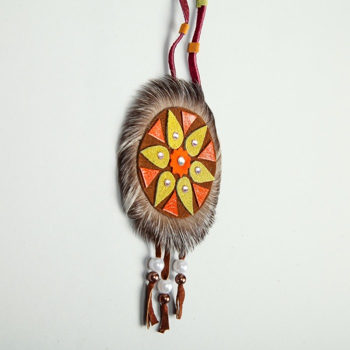 Подвеска-оберег "Цветок №2" ручная работа