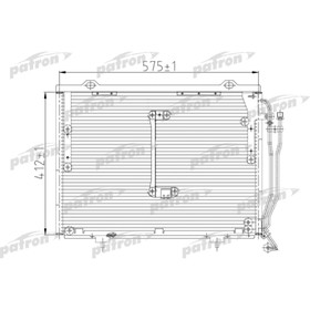 

Радиатор кондиционера Patron PRS1084
