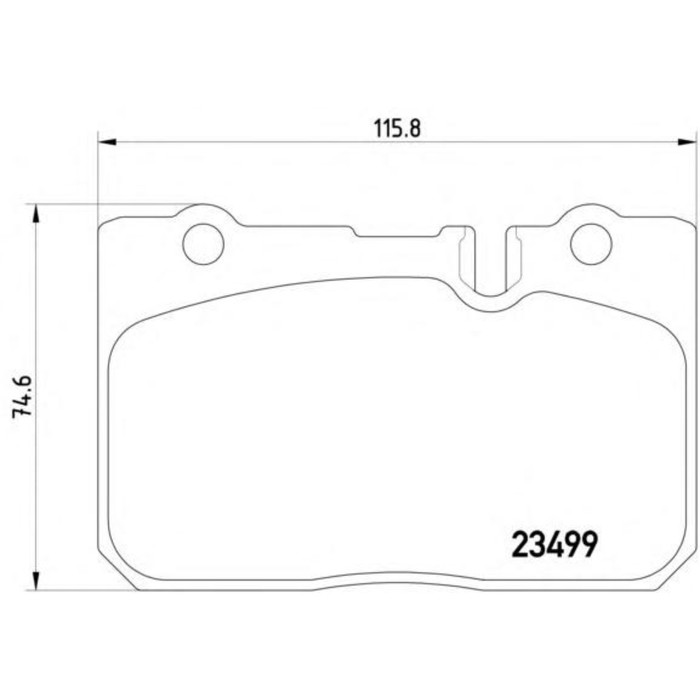 Колодки тормозные дисковые TEXTAR 2349901
