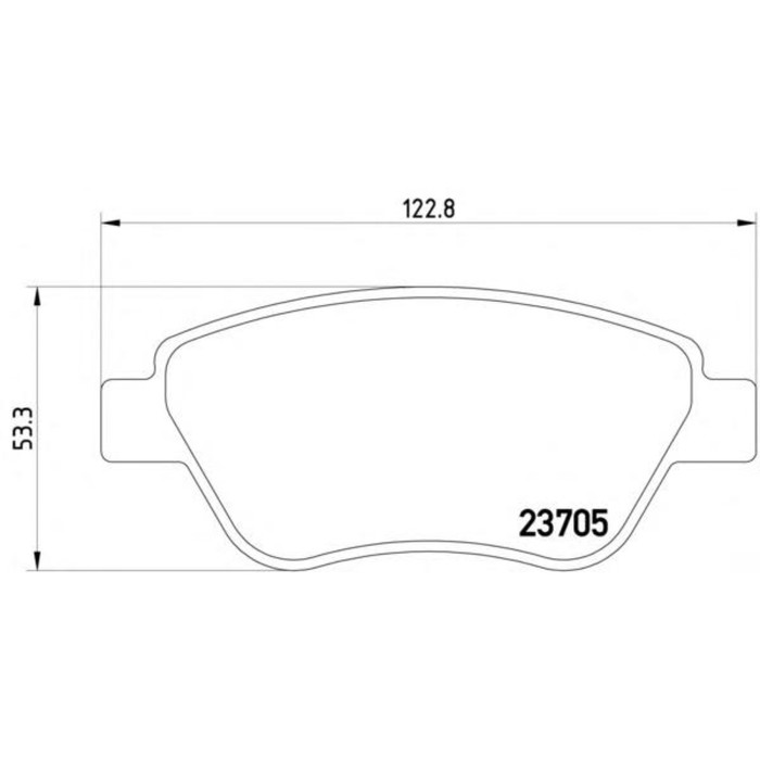 Колодки тормозные дисковые TEXTAR 2370503