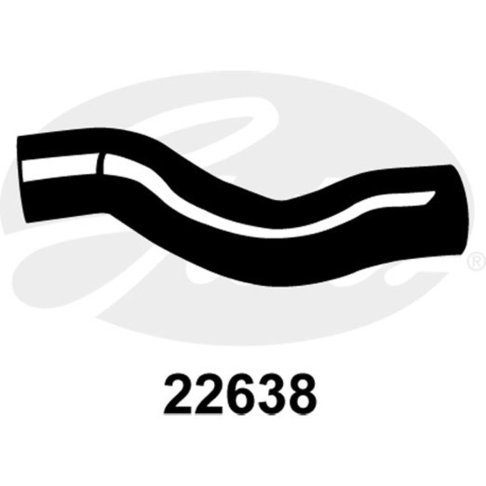 Патрубок системы охлаждения  Gates 22638