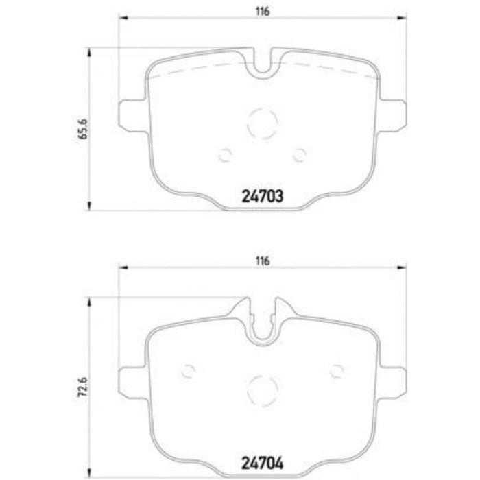 Колодки тормозные дисковые TEXTAR 2470301