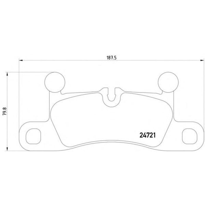 Колодки тормозные дисковые TEXTAR 2472101
