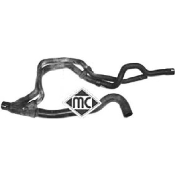 Патрубок радиатора METALCAUCHO 08917