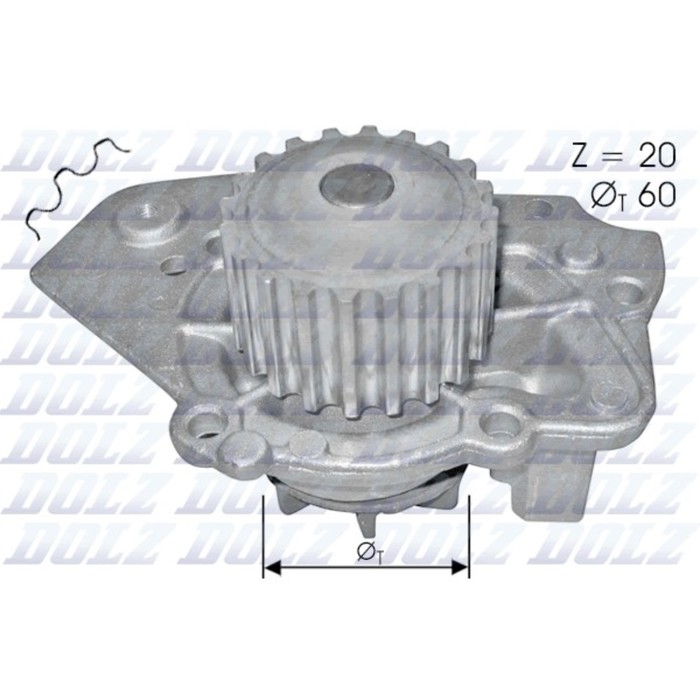 Насос водяной  DOLZ T136