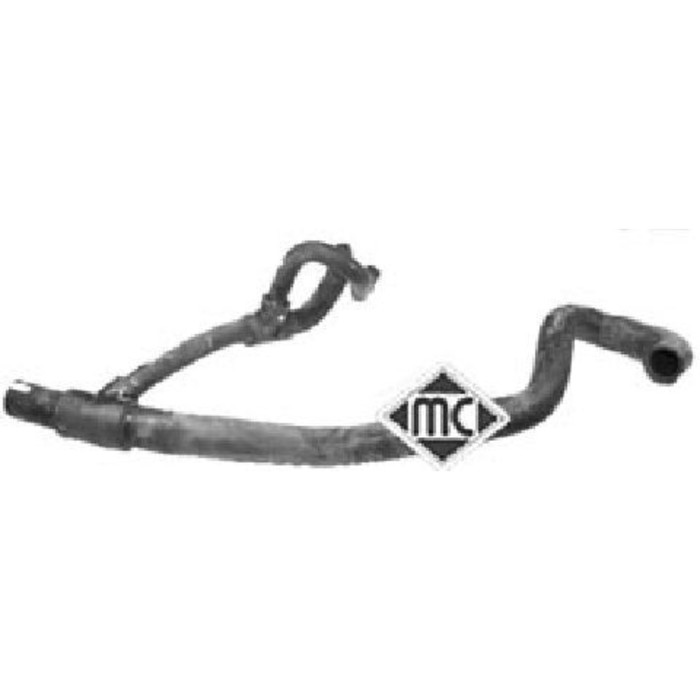 Патрубок радиатора METALCAUCHO 08741