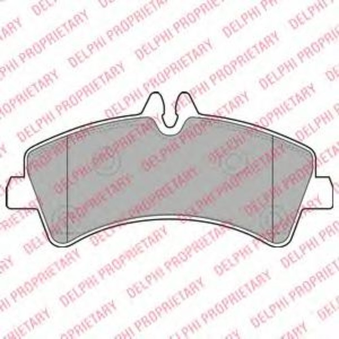 Колодки тормозные DELPHI LP1984