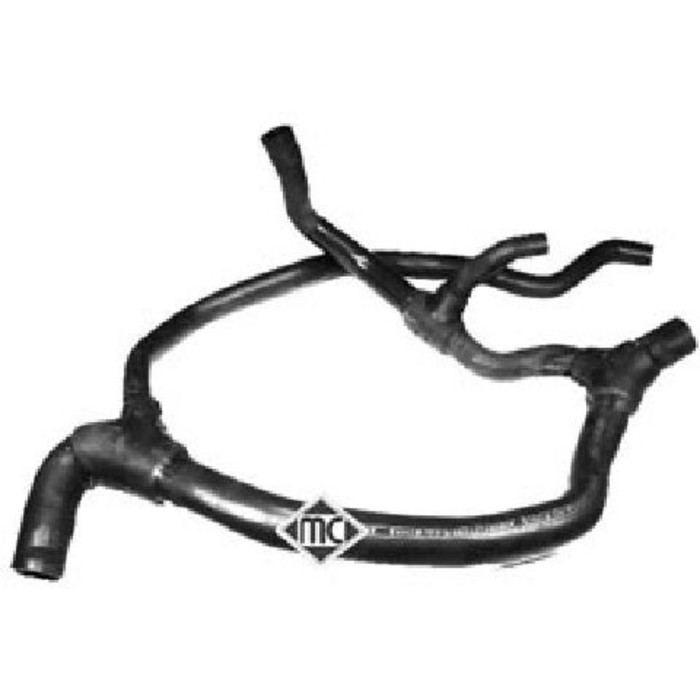 Патрубок радиатора METALCAUCHO 08725