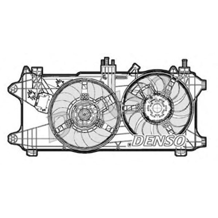 Вентилятор радиатора Denso DER09027