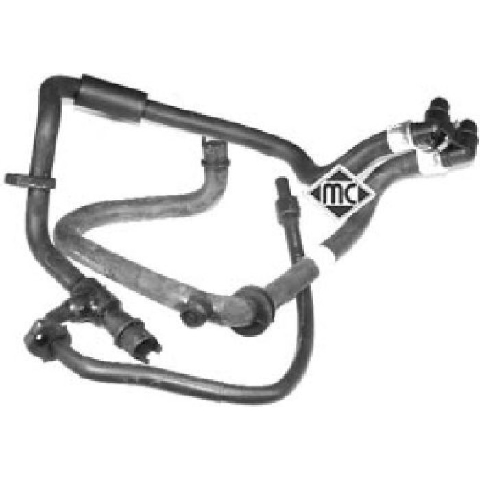 Шланг системы охлаждения METALCAUCHO 08737