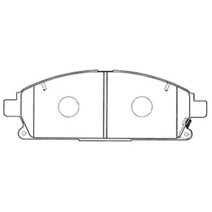 Колодки тормозные FIT FP0691