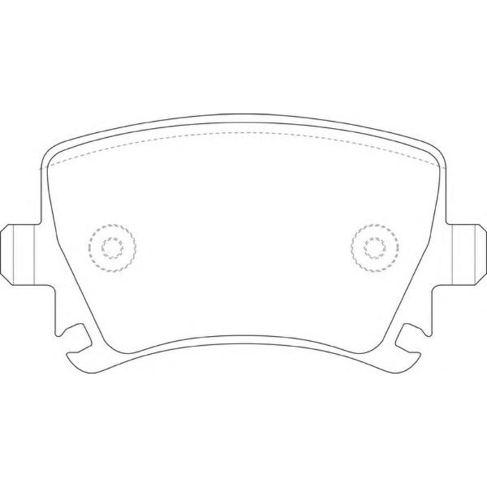 Колодки тормозные FIT FP1108