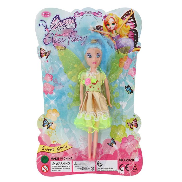 Кукла "Фея" с крыльями, МИКС