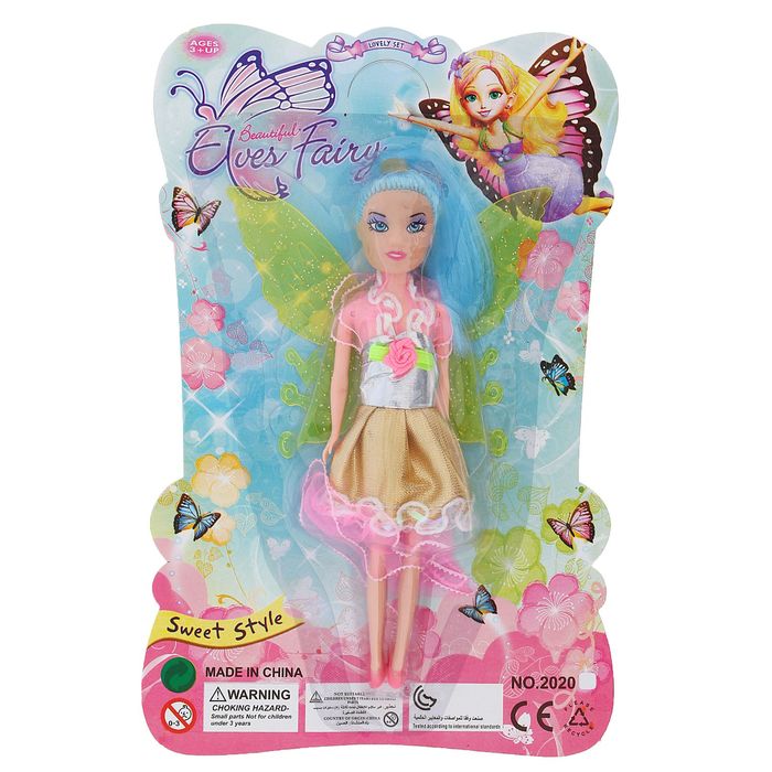 Кукла "Фея" с крыльями, МИКС