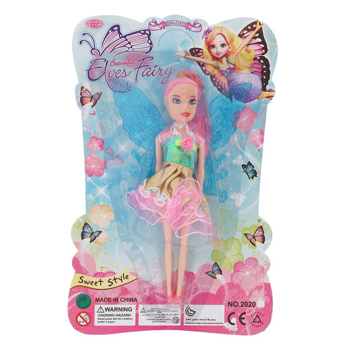 Кукла "Фея" с крыльями, МИКС