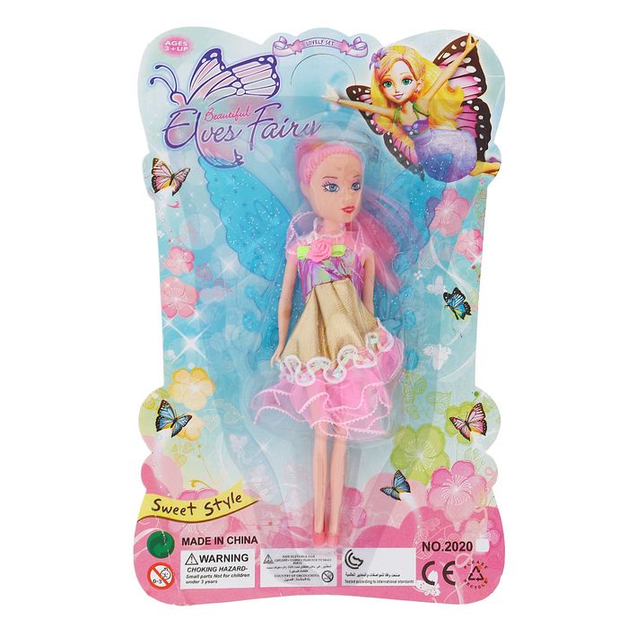 Кукла "Фея" с крыльями, МИКС