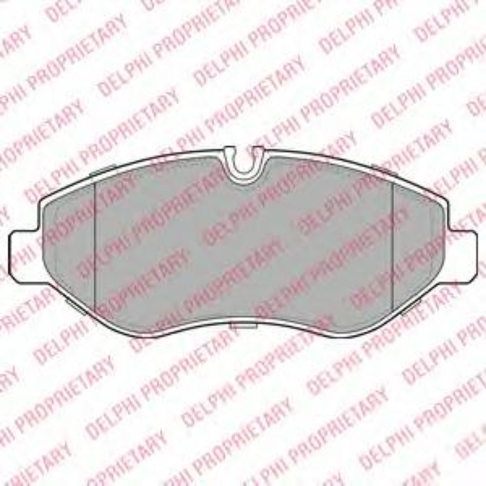 Колодки тормозные DELPHI LP1982