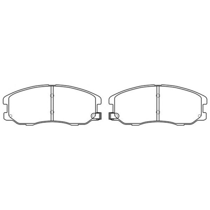 Колодки тормозные FIT FP1264