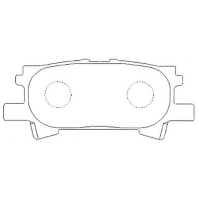 Колодки тормозные FIT FP0996