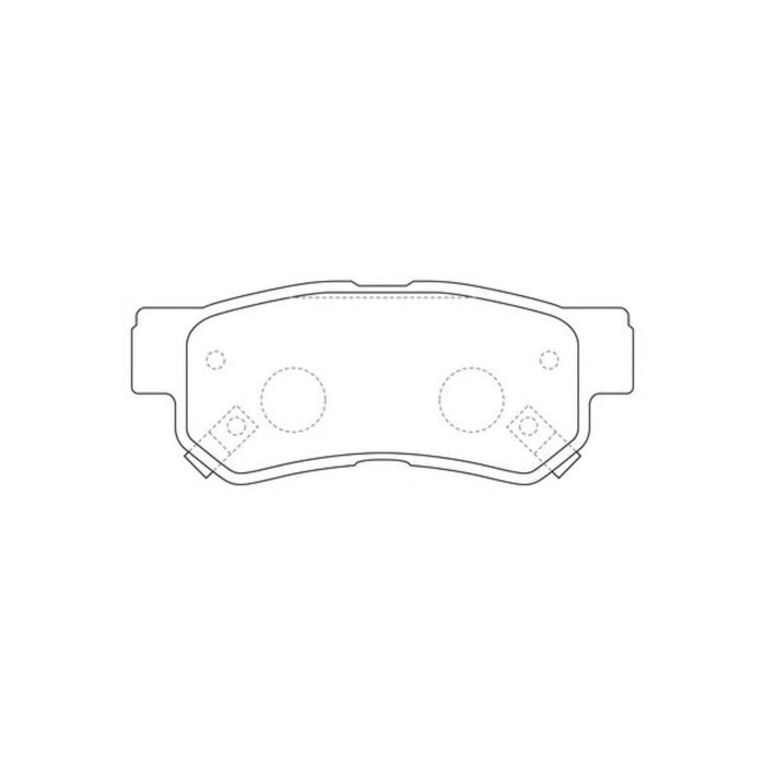 Колодки тормозные FIT FP0813