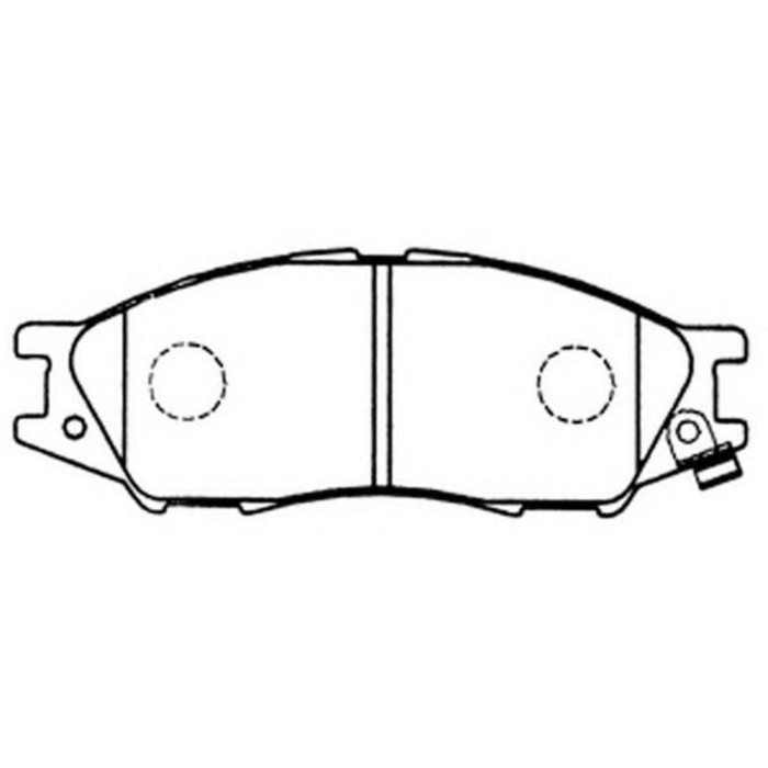 Колодки тормозные FIT FP1193