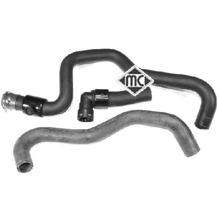 Патрубок радиатора METALCAUCHO 08634