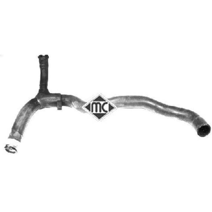 Патрубок радиатора METALCAUCHO 08647