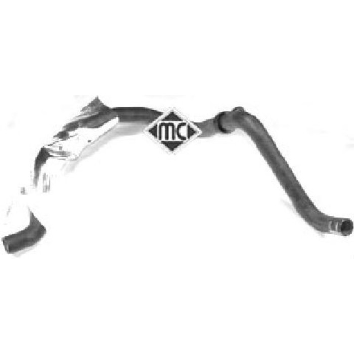 Патрубок радиатора METALCAUCHO 08595