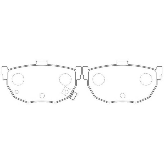 Колодки тормозные FIT FP0464