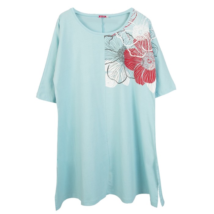 Туника женская 5330 цвет мятный, р-р 52