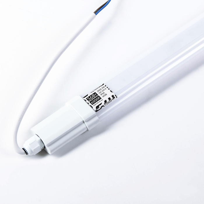 Светильник светодиодный герметичный Luazon 36 Вт, 2520 Лм, IP65, 6500К,1260х43х23 мм,165-235В 258661