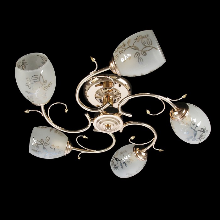 Люстра "Becky" 5хЕ14х40Вт золото