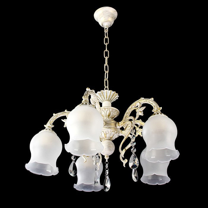 Люстра "Wendy" 5хE27х60Вт патина