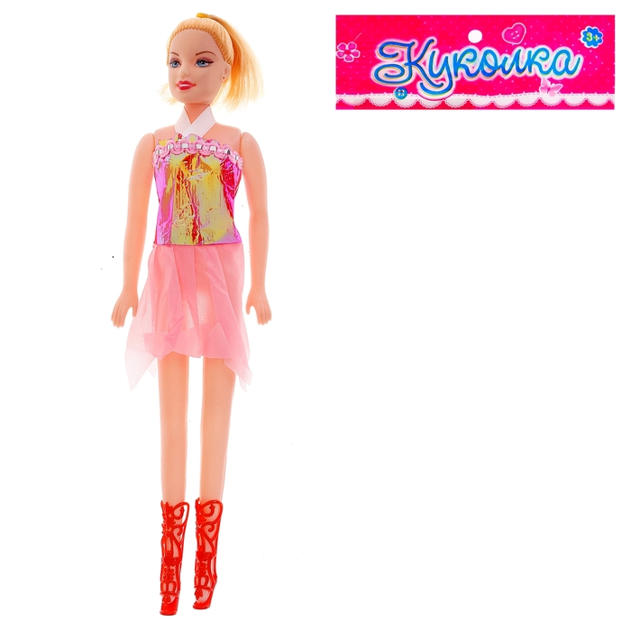 Кукла модель "Ксения" в сарафане, МИКС
