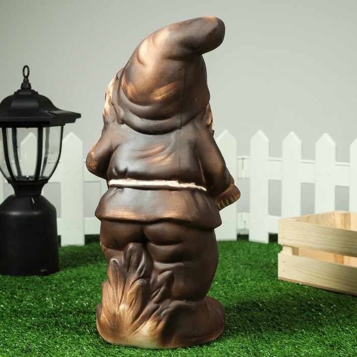 Садовая фигура "Гном с ножницами"