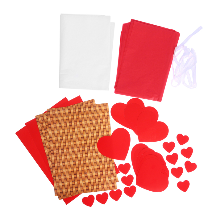 Наборы для декора праздников Love Story, 21 х 29,5 х 1,5 см