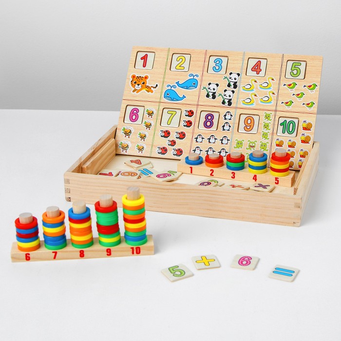 Логическая игра "Весёлый счёт" 2 в 1