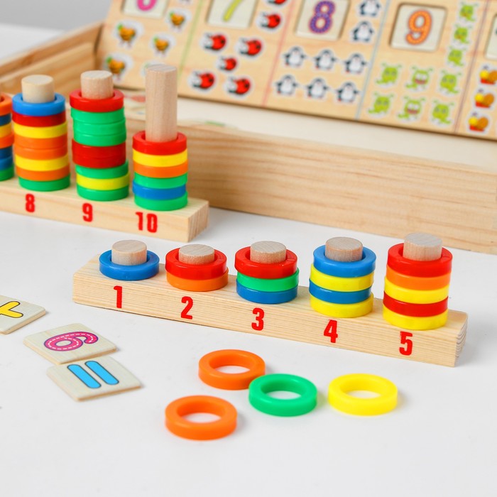 Логическая игра "Весёлый счёт" 2 в 1