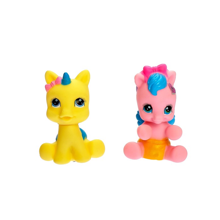Набор пони "Малышки" с аксессуарами, световые эффекты, МИКС